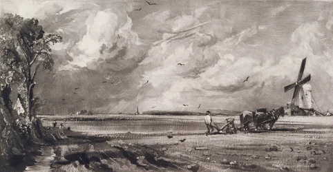 Tavasz, metszett: David Lucas (1802-81) c.1829-30 (mezzotint)